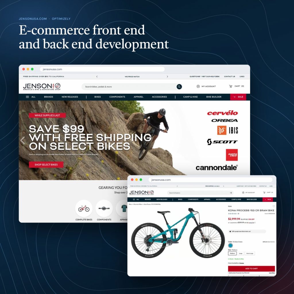 Jenson USA storefront project cover