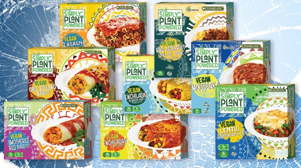 Simply Plant Powered packaging range